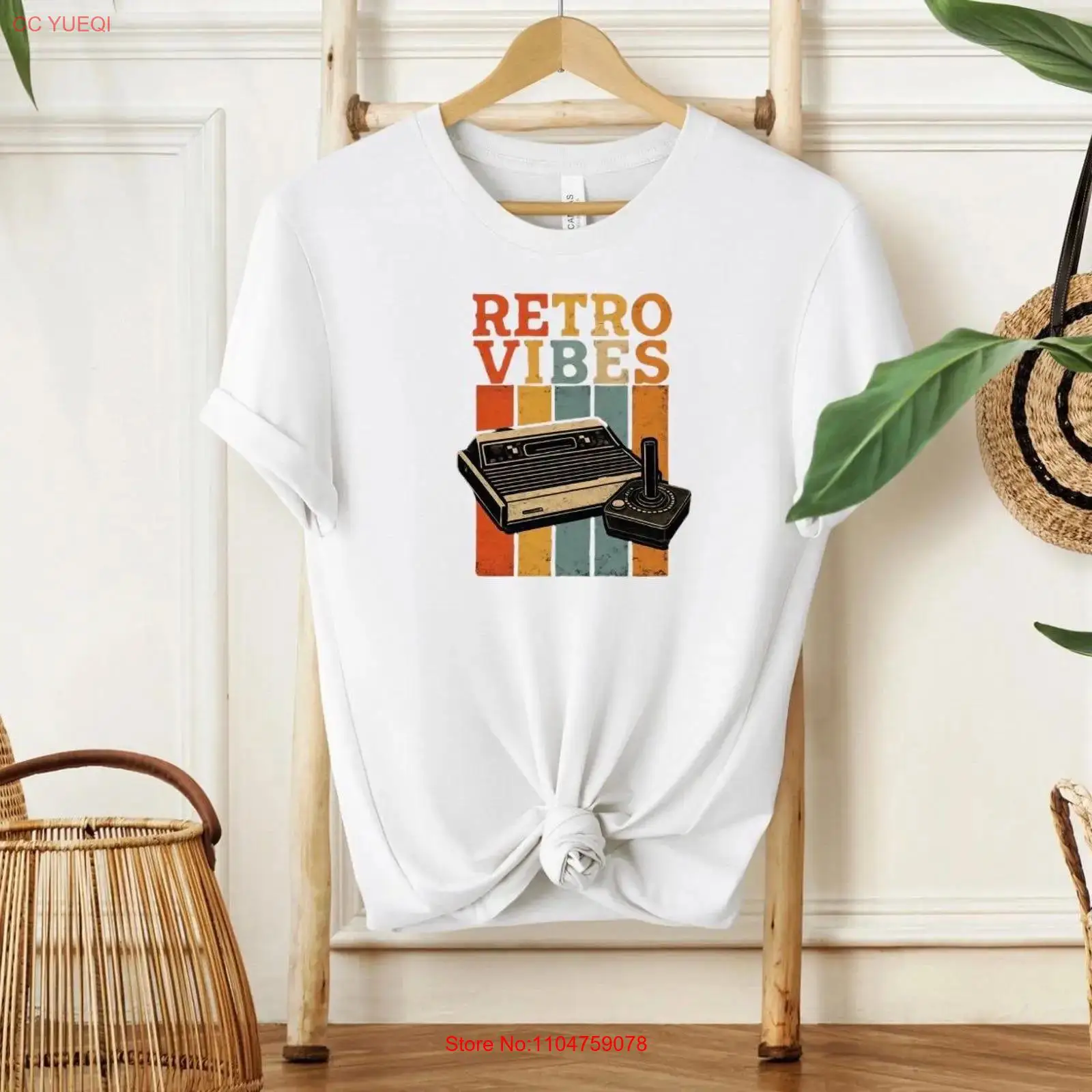 Retro Gaming Vibe - 레트로 게임 티셔츠 게이머들을 위한 완벽한