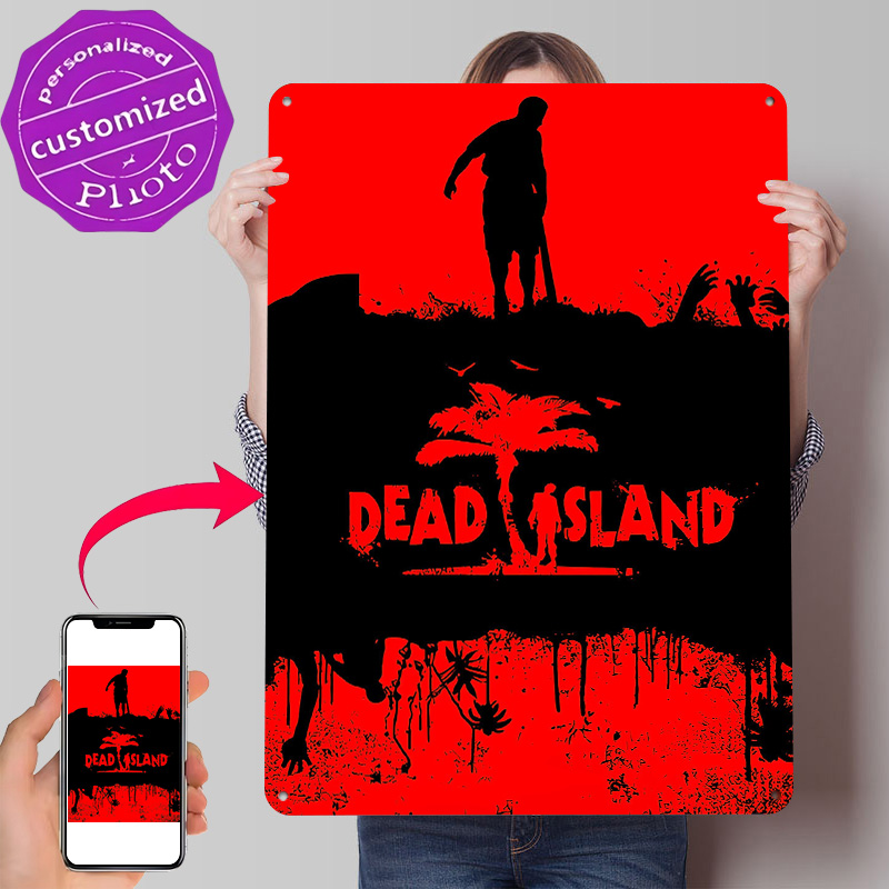Retro Gaming Island - 데드 아일랜드 게임 개인 맞춤형 3D