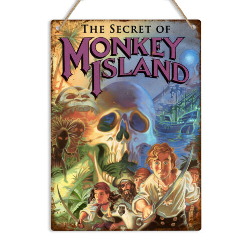 Retro Gaming Island - MONKEY ISLAND Amiga 빈티지 레트로 게임