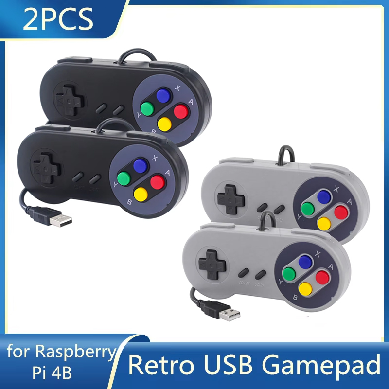 Raspberry Pi Retropie - 2PCs USB 게임 패드 레트로 게임