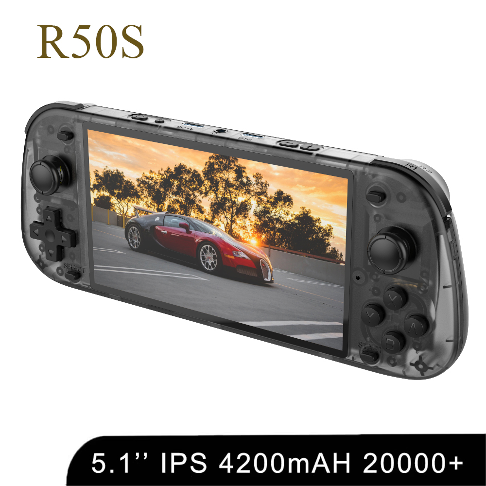 Retro Gaming Box - 5.1인치 신형 R50S 레트로 휴대용 비디오
