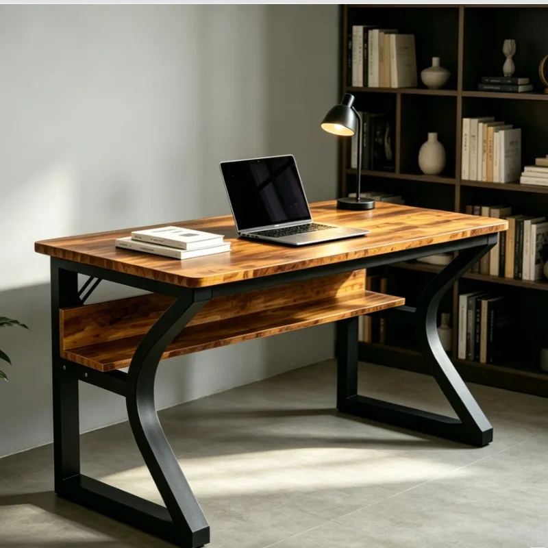 Retro Gaming Table - 복고풍 단철 컴퓨터 책상 미국식 E-스포츠