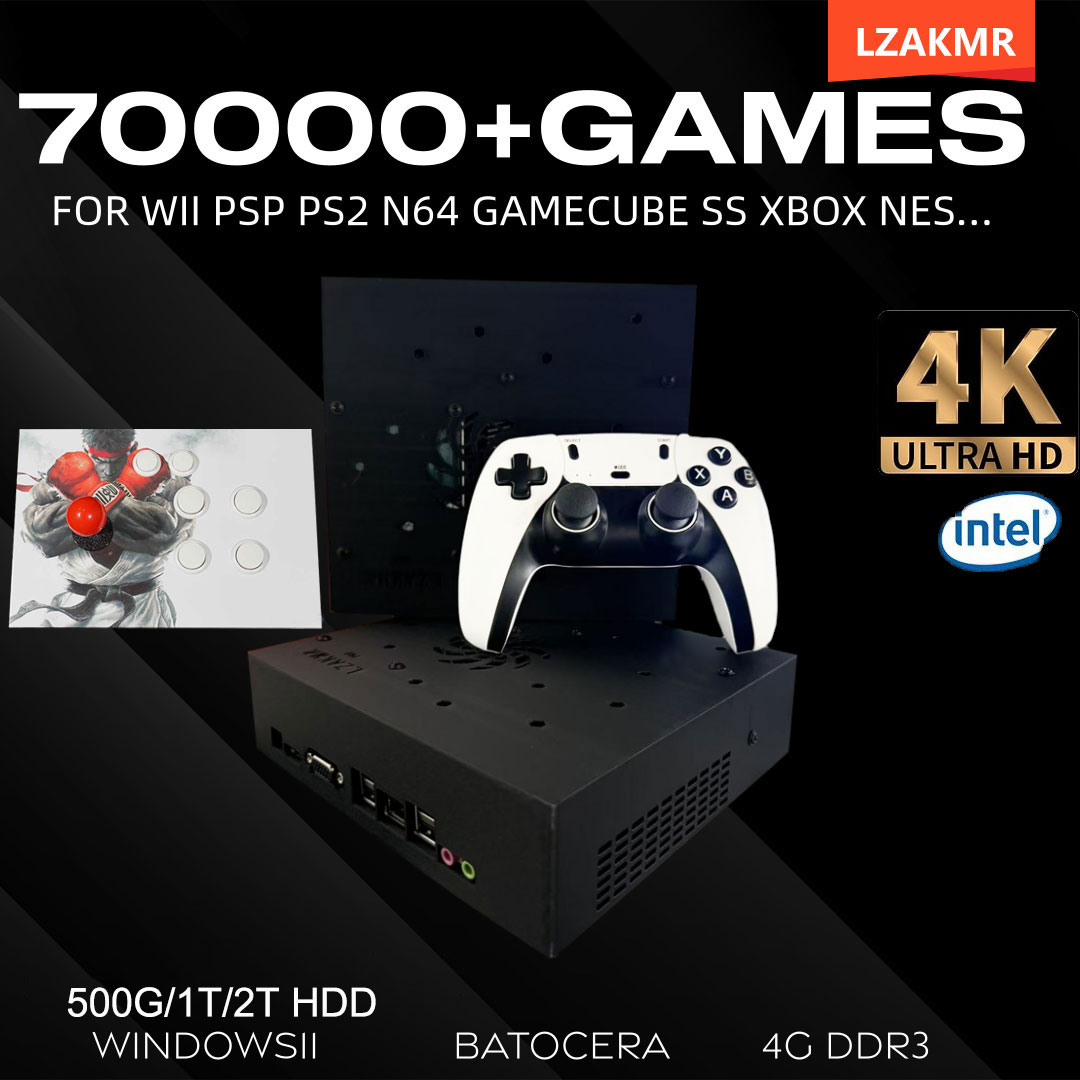 Retro Gaming For Windows - 레트로 게임 콘솔 70000+ 게임 2TB