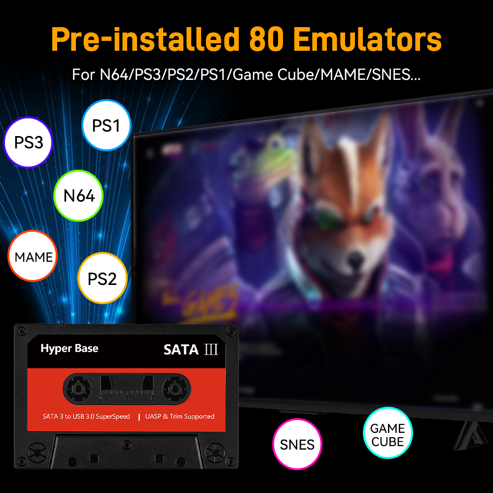 Batocera 외부 게임용 HDD 내장 52000 + - Retro Gaming N64 리뷰 및 가격