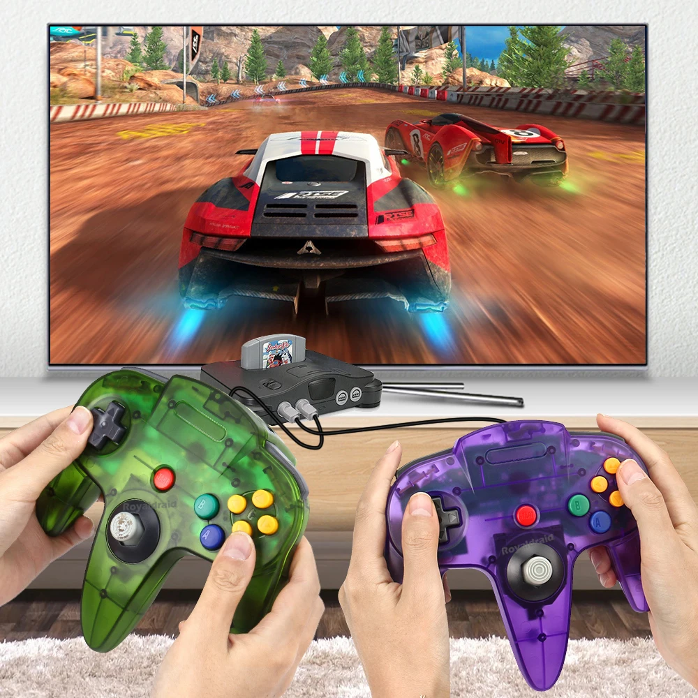 N64 콘솔 용 8 가지 색상 유선 게임 패드 N64  - Retro Gaming N64 리뷰 및 가격