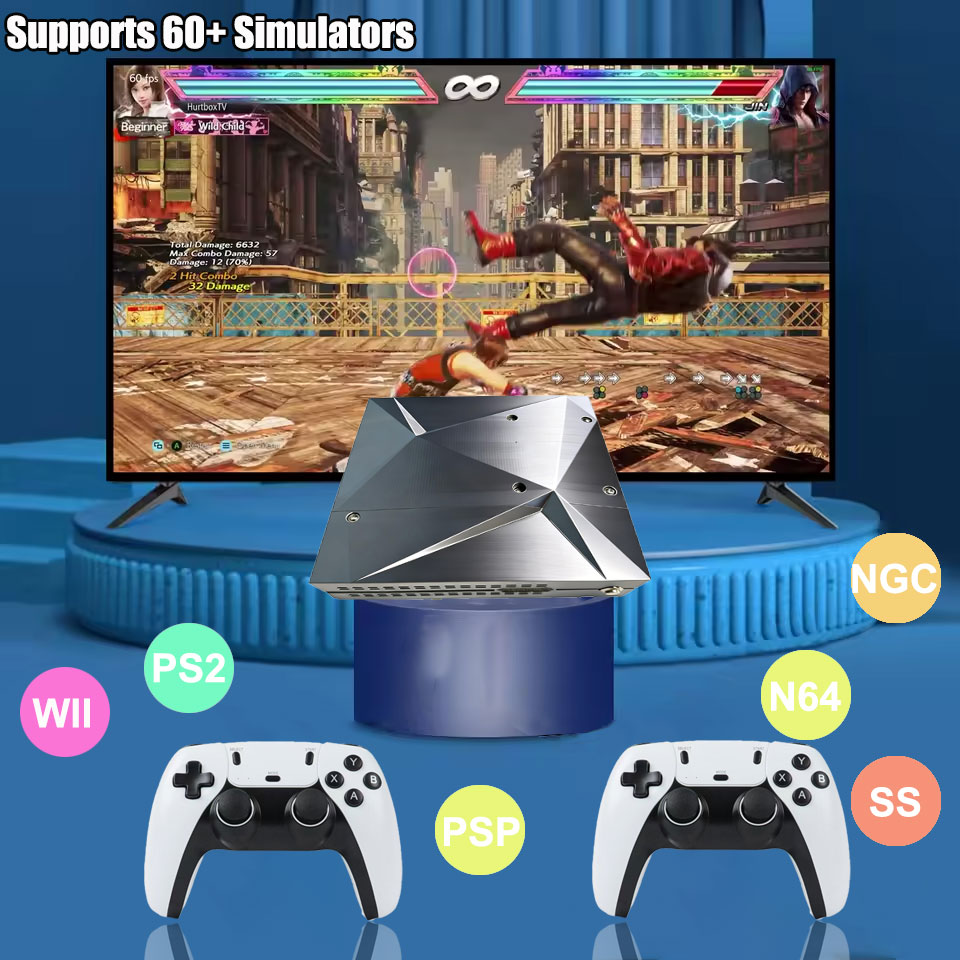 P88 레트로 게임 콘솔 500G/1T HDD 7000 - Retro Gaming For Windows 리뷰 및 가격