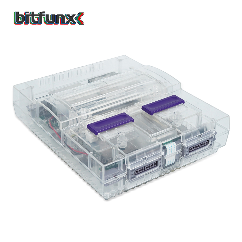 Bitfunx SNES 교체 쉘 투명 케이스 Ninte - Retro Gaming Nintendo 리뷰 및 가격