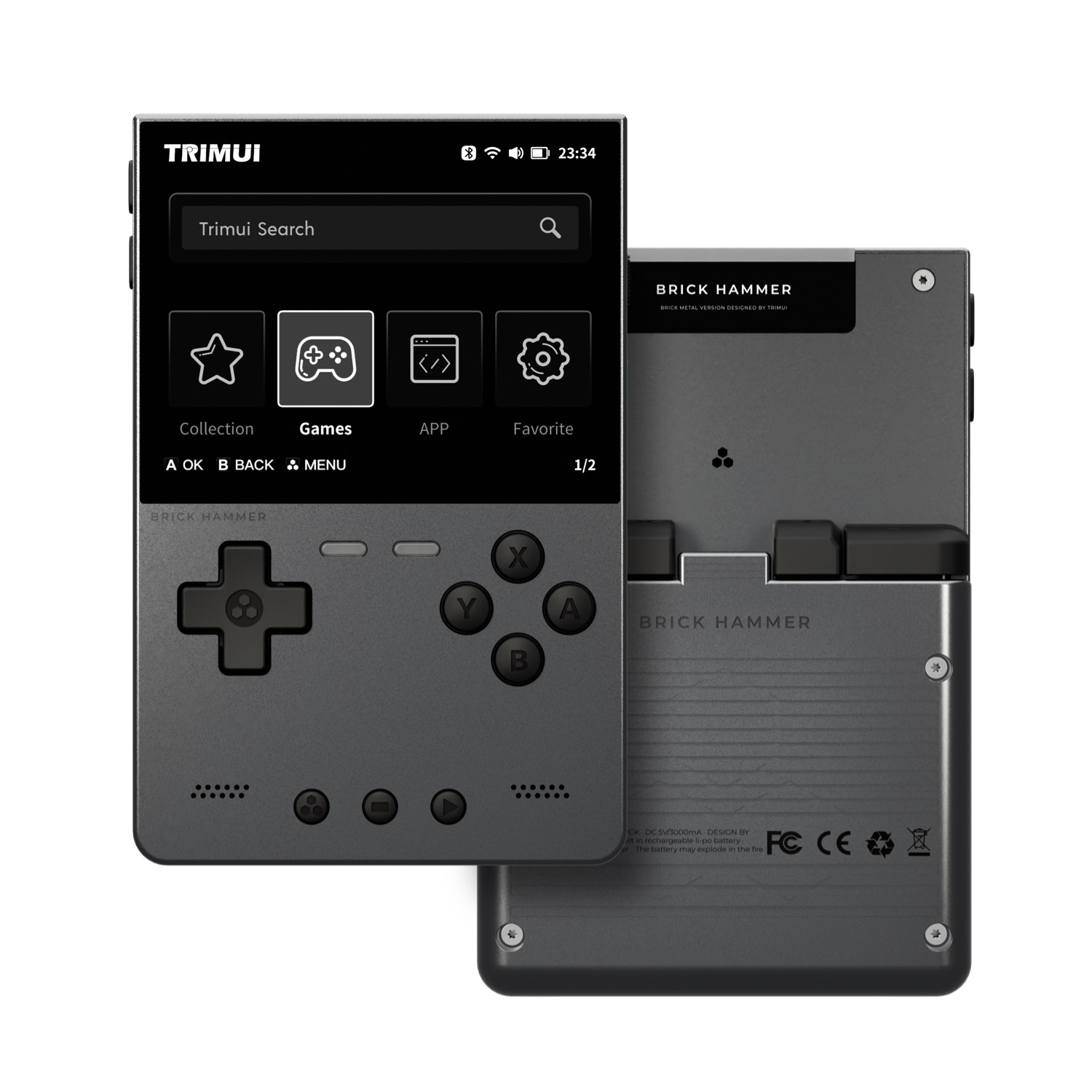 TRIMUI BRICK HAMMER 레트로 휴대용 게임 - Retro Gaming Phone 리뷰 및 가격