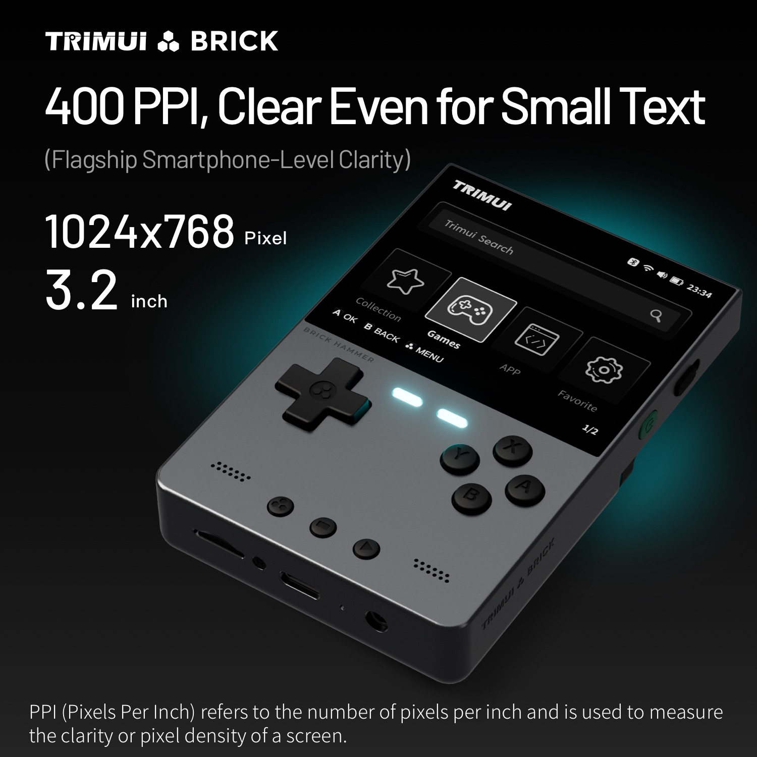 TRIMUI BRICK HAMMER 레트로 휴대용 게임 - Retro Gaming Phone 리뷰 및 가격