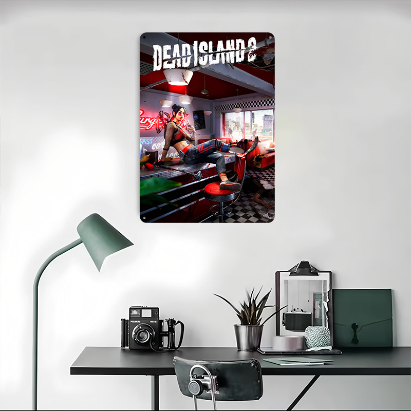 데드 아일랜드 2 게임 아트 프린트 포스터 맞춤형 벽  - Retro Gaming Island 리뷰 및 가격