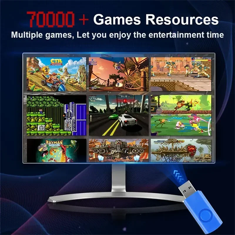 레트로 게임 콘솔 70000+ 게임 2TB T8 Wii - Retro Gaming For Windows 리뷰 및 가격