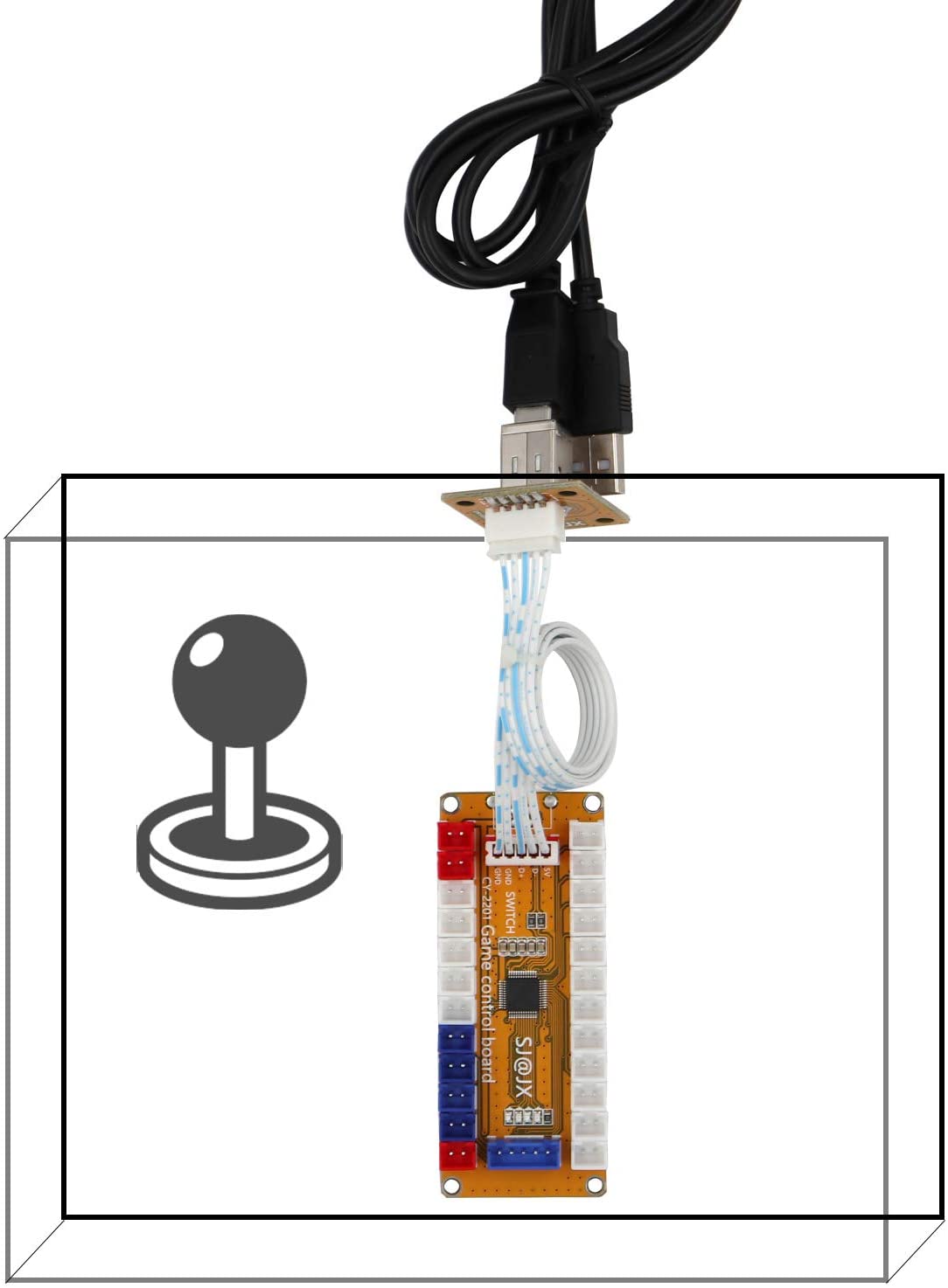 5 in 1 제로 딜레이 USB 엔코더 게임 게임패드  - Raspberry Pi Retropie 리뷰 및 가격