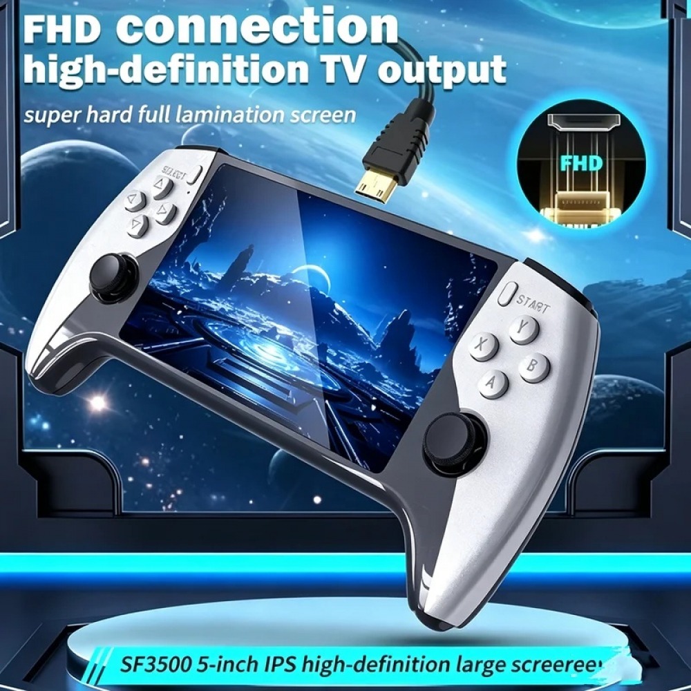 SF3500 5인치 휴대용 게임 콘솔 (PS1, GBA - Retro Gaming Tablet 리뷰 및 가격
